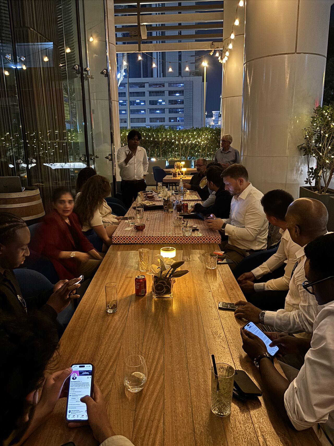 Founders dinner in Dubai
